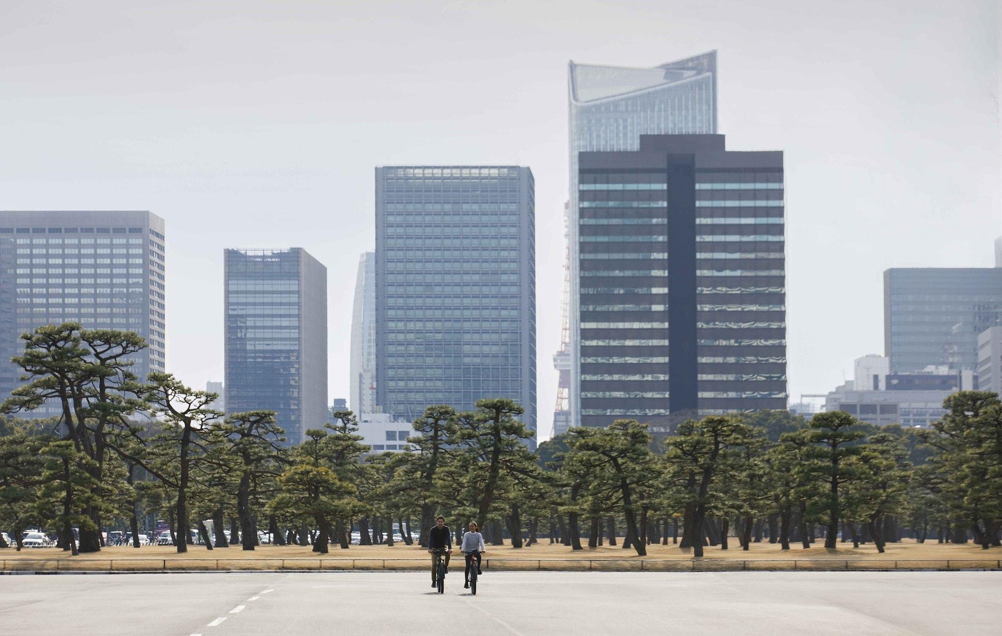 ホテル オークウッドプレミア東京 東京都 エクステリア 写真 The skyline of the Gyeonggi-do government complex